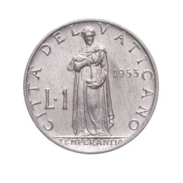 1 Lira 1953 - 5° Tipo