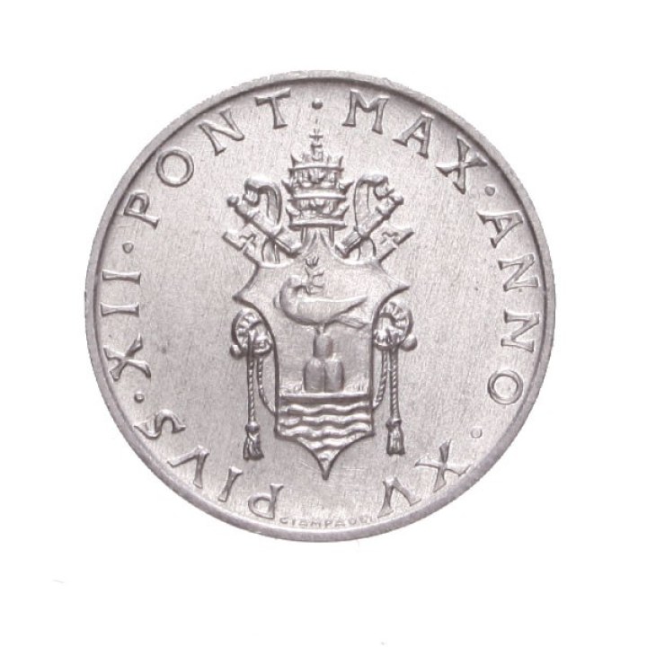 1 Lira 1953 - 5° Tipo