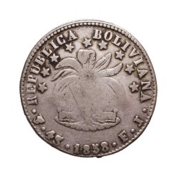 4 Soles 1858