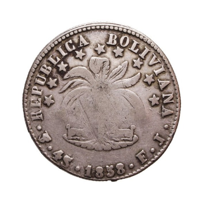 4 Soles 1858