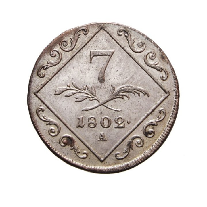 7 Kreuzer 1802 A