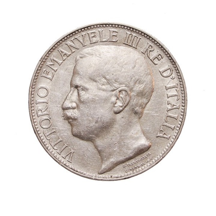 2 Lire 1911 "Cinquantenario"