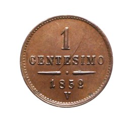 1 Cent 1852 2° Tipo