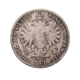 1 Florin 1881 Franz Joseph I