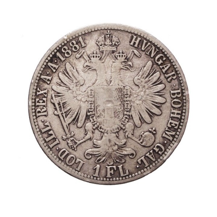 1 Florin 1881 Franz Joseph I