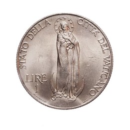 1 Lira 1936 Pio XI