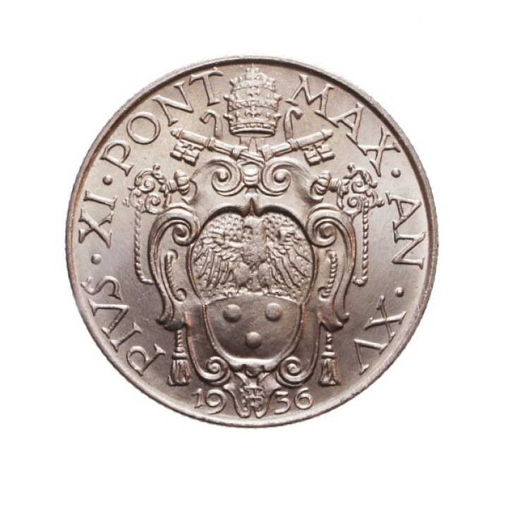 1 Lira 1936 Pio XI