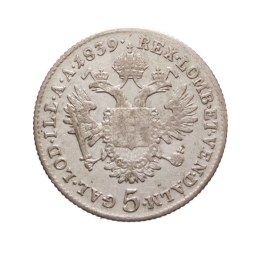 5 Kreuzer 1839 A