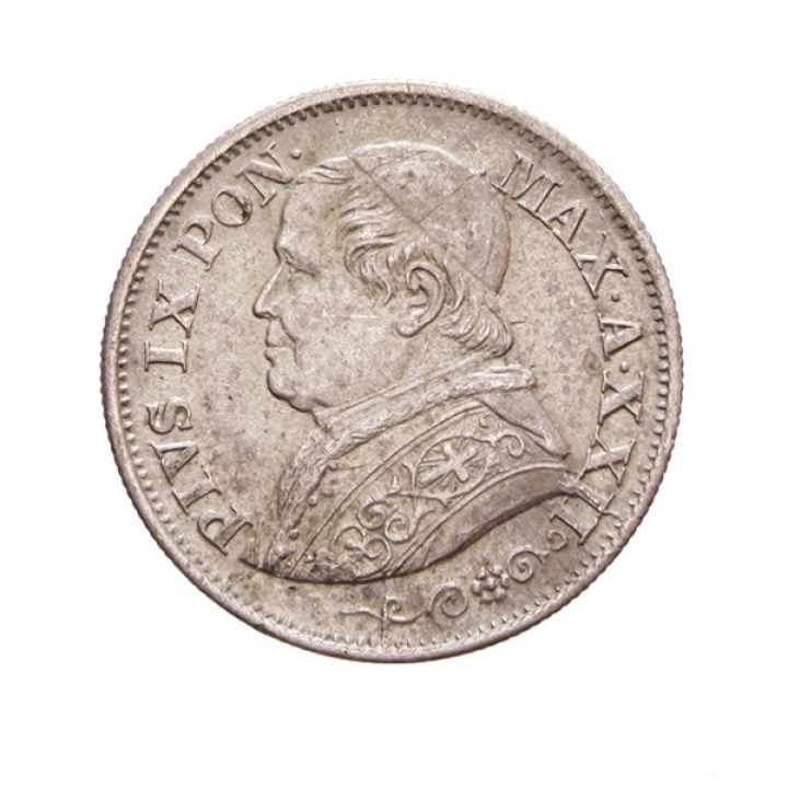 10 Soldi 1868 Anno XXII