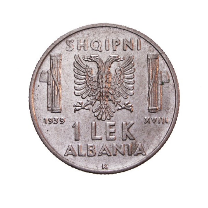 1 Lek 1939 XVIII Magnetica