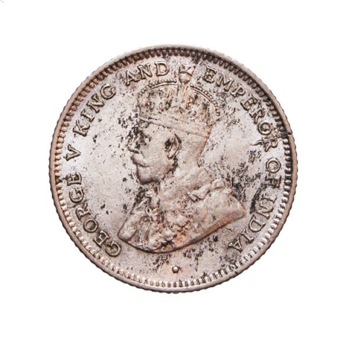25 Cents 1925 - Ceylon - George V
