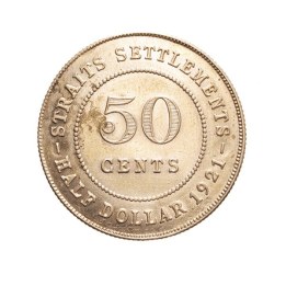 50 Cents 1921 - George V