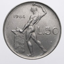 50 Lire 1966 "Vulcano"