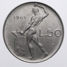 50 Lire 1964 "Vulcano"