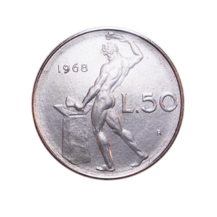 50 Lire 1965 "Vulcano"