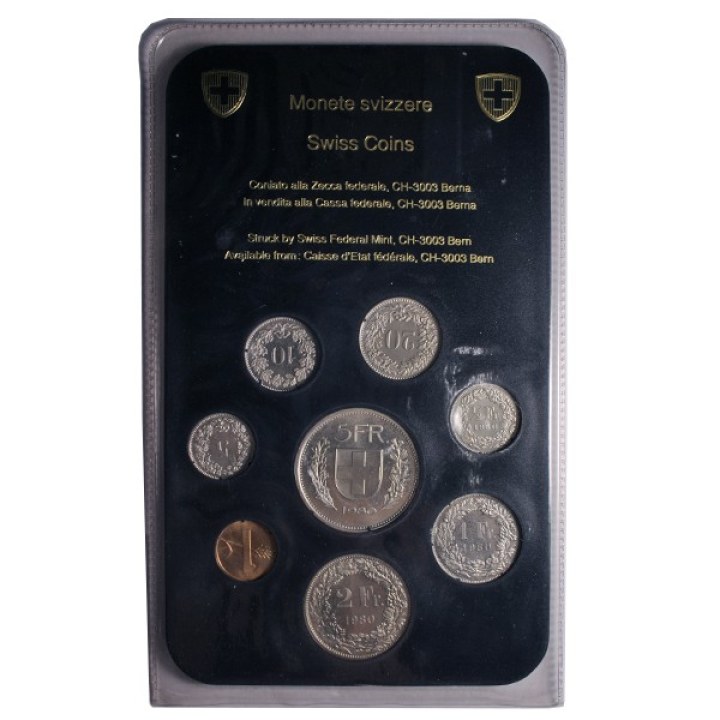 Divisional Swiss 1980 | Numismatische Münze