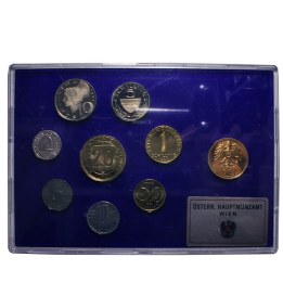 Divisional Austria 1981 Proof | Numismatische Münze