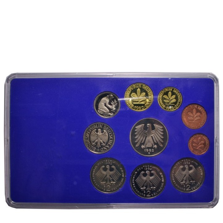 Divisionale Germany 1982 G Proof | Numismatische Münze