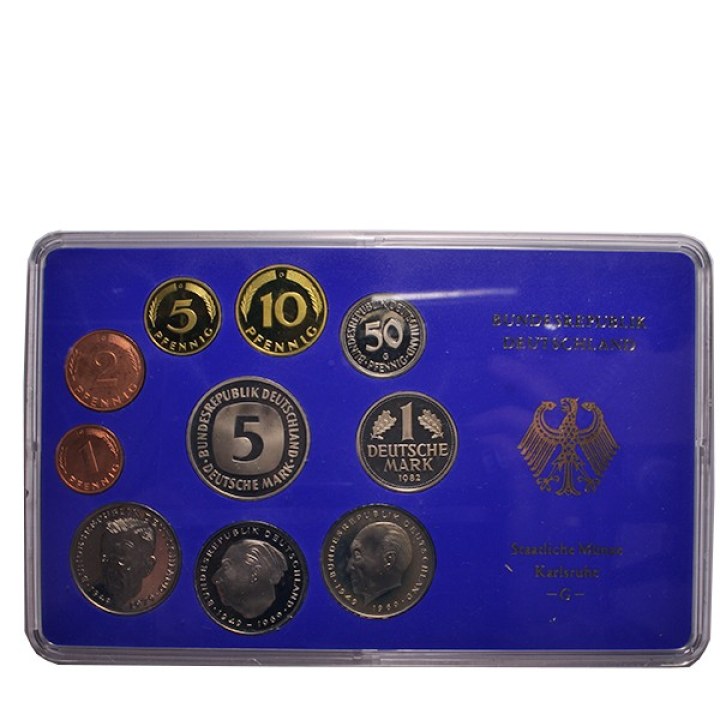 Divisionale Germany 1982 G Proof | Numismatische Münze