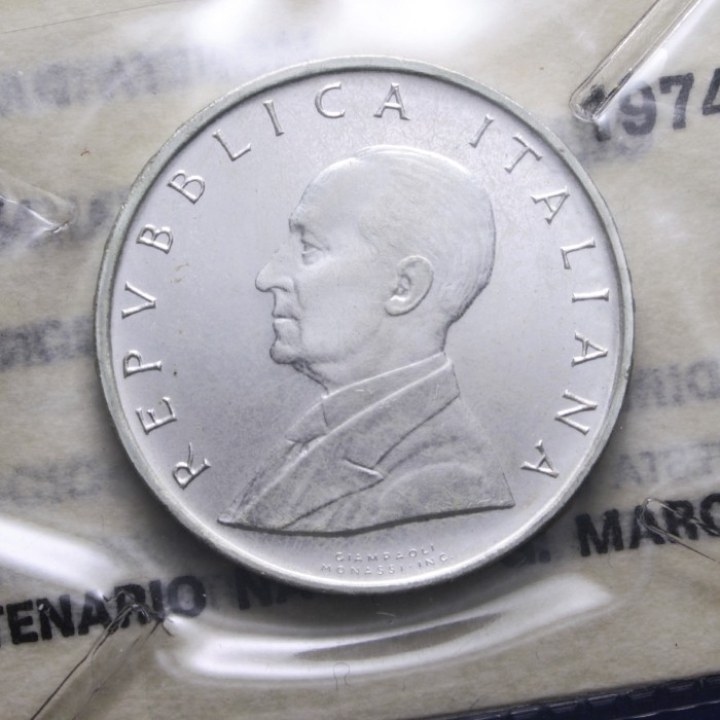 500 Lire Commemorative 1974-1993 UNC | Numismatische Münze
