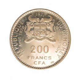200 Francs 1971 "Independence" | Numismatische Münze