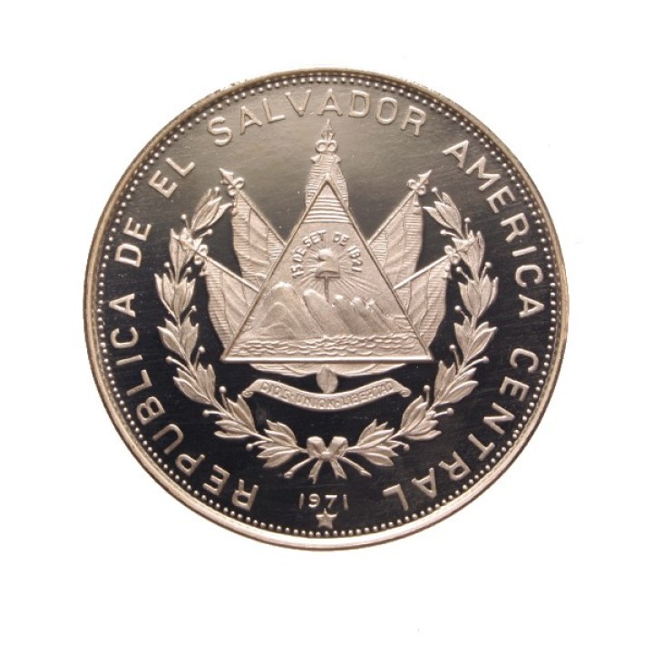 5 Colones 1971 "Independence" | Numismatische Münze