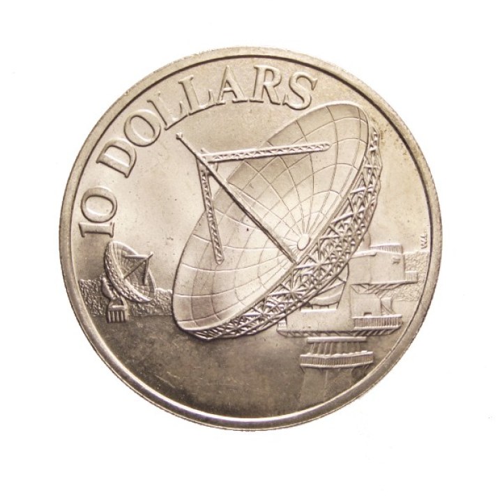 10 Dollars 1978 "Communication Satellite" | Numismatische…
