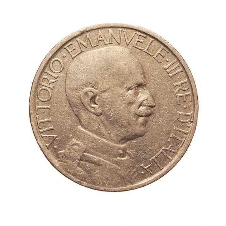 Buono da 2 Lire 1927 "Fascio" | Numismatische Münze
