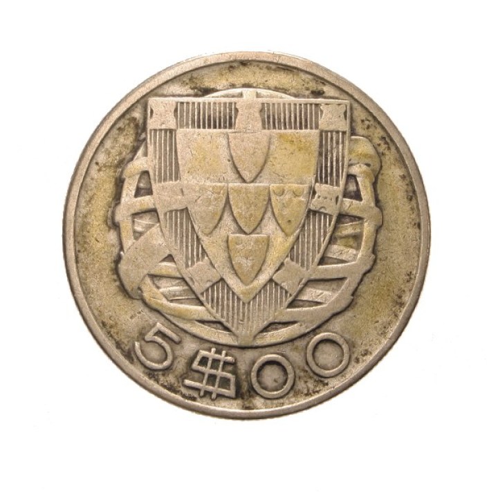 5 Escudos 1934 | Numismatische Münze