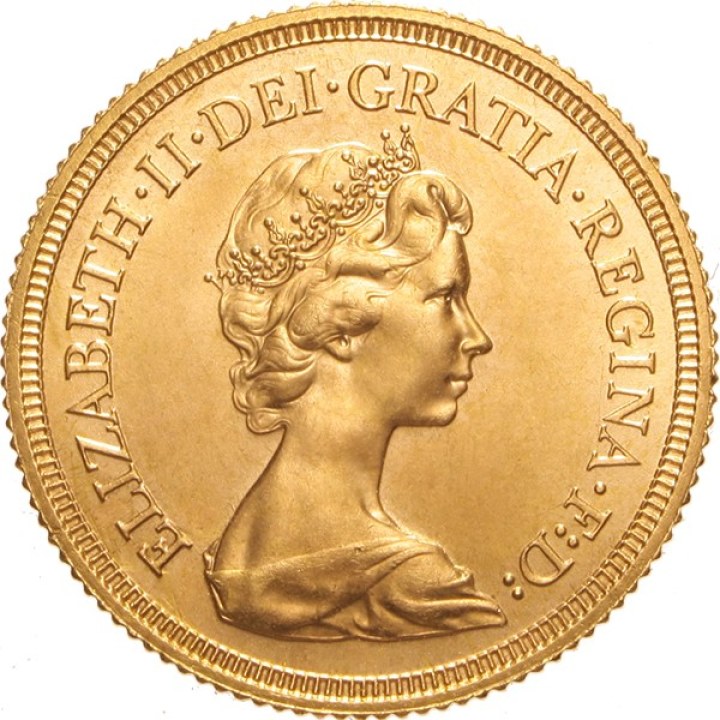 Elizabeth II Gold Sovereign (Crowned Portrait) |…