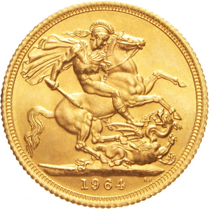 Sterlina d'oro Elisabetta II (Fiocchetto) | Moneta d'oro