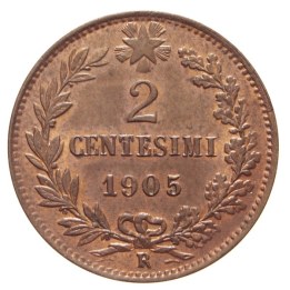 2 Cents 1905 "Valore" | Numismatische Münze