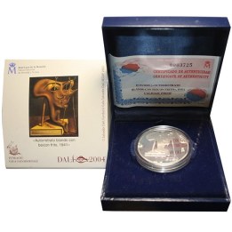Spagna 10 Euro 2004 "Autorretrato" Dalì | Moneta numismatica