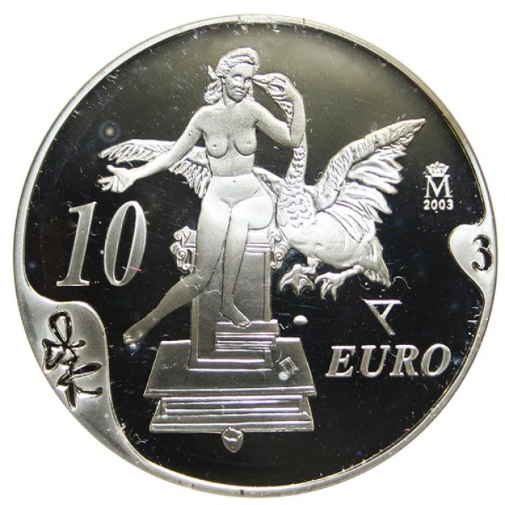 Spain 10 Euro 2004 "Leda atómica" Dalì | Numismatische Münze