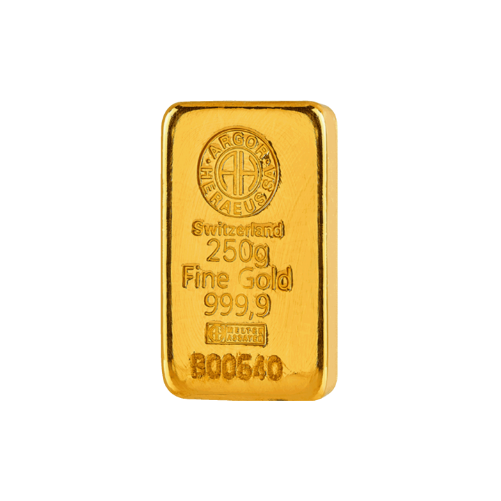 Argor-Heraeus Goldbarren 250 g | Goldbarren