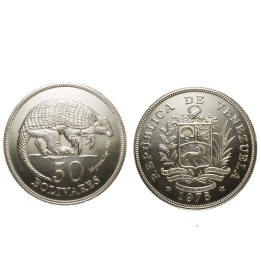 25+50 Bolivares 1975 | Numismatische Münze