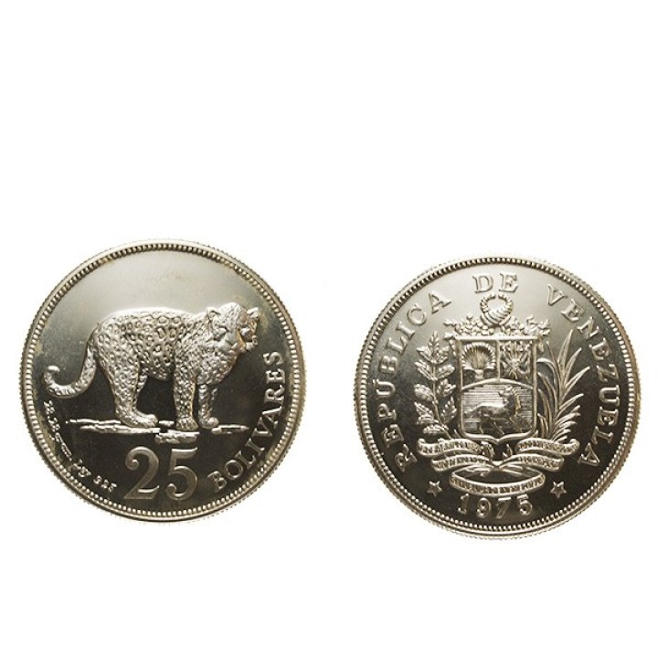 25+50 Bolivares 1975 | Numismatische Münze