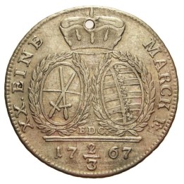 2/3 Thaler 1767 - Friedrich August III - Saxony |…