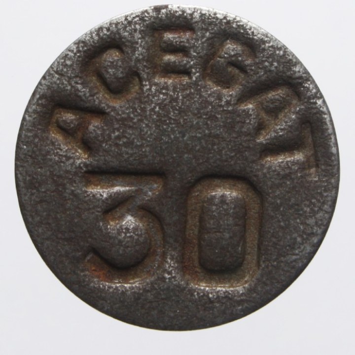 Token ACEGAT 30 Cents