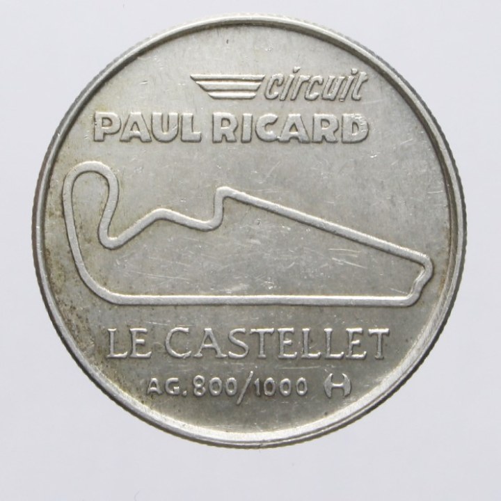 Token 20th Circuit Paul Richard "Le Castellet"