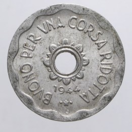 Buono per Corsa Ridotta 1944 Milano
