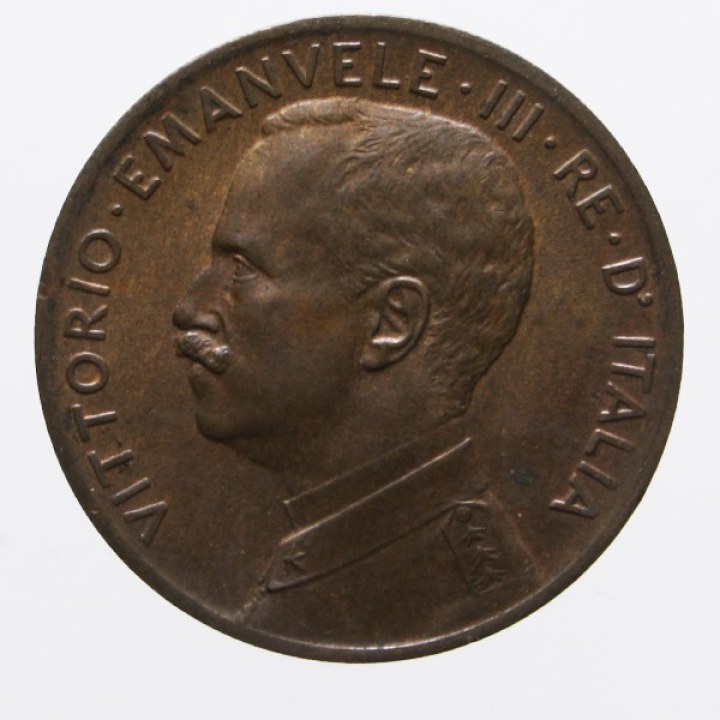 2 Centesimi 1911 "Italia Su Prora"