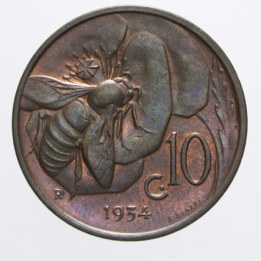 10 Centesimi 1935 "Ape" 