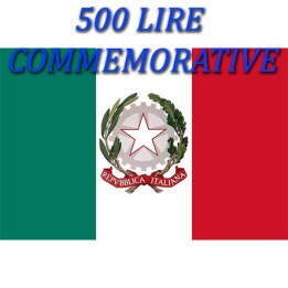 500 Lire Commemorative 1974-1993