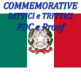 Dittici e Trittici Commemorativi 1988-2001 FDC