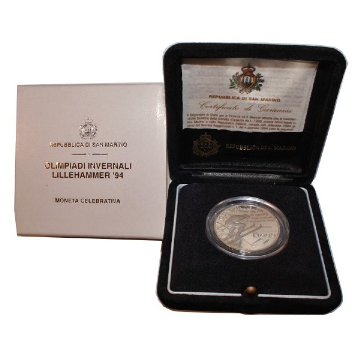 500-10.000 Lire Commemorative 1975-2001