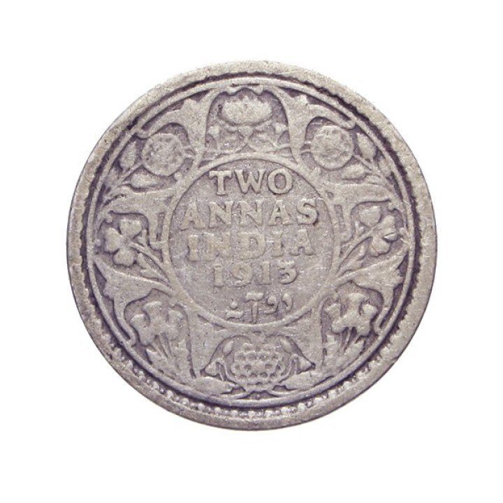2 Annas 1913 George V