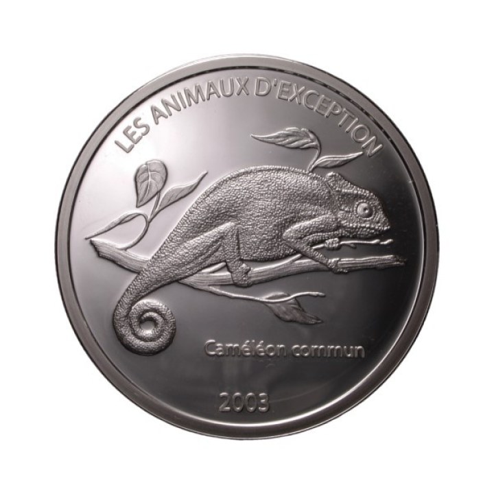 10 Francs 2003 Chameleon Proof