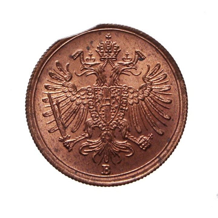 1/2 Soldo 1862 B Tondello Difettato