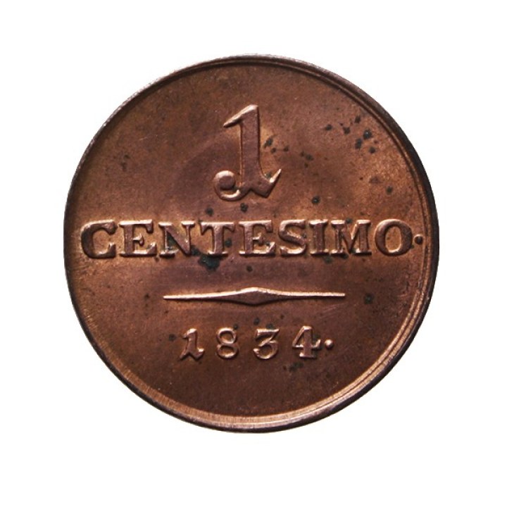 1 Centesimo 1834